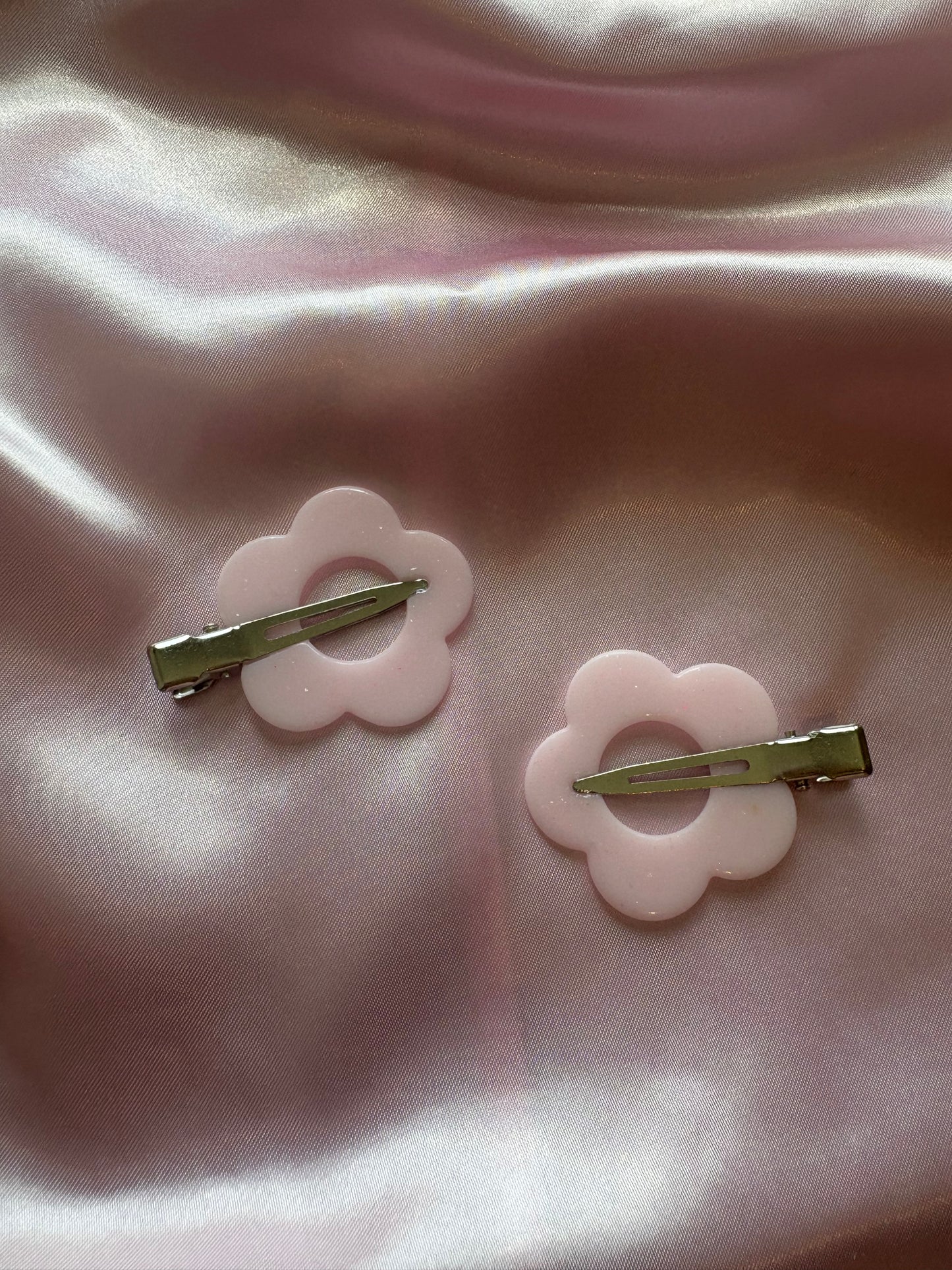 Petal to the Metal - Handmade Flower Hair Clips (Pack of 2)