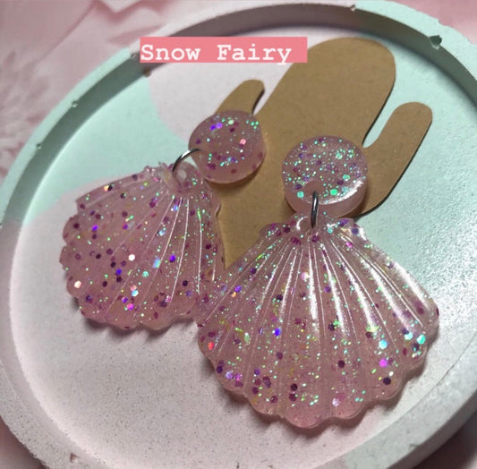 Under da sea - Handmade Shell Earrings