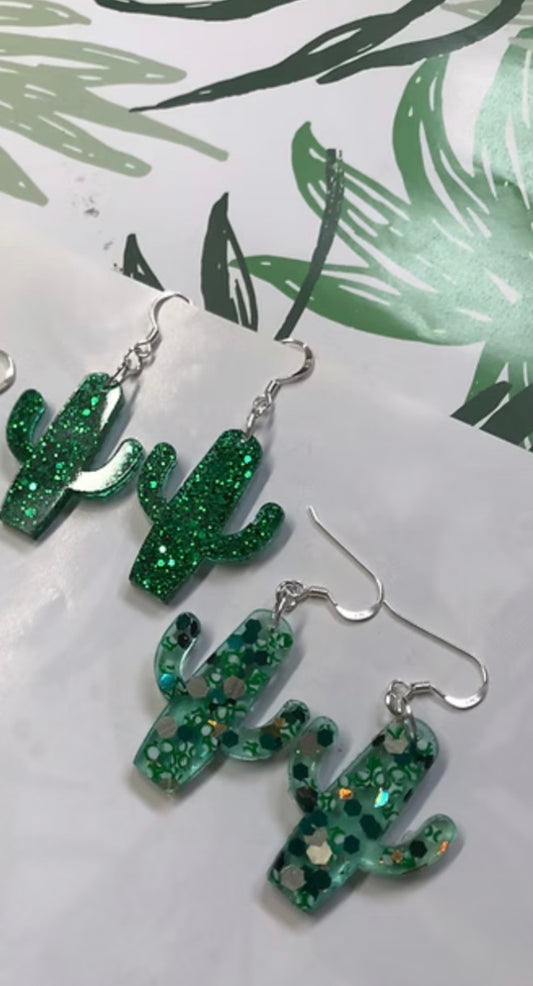 Cactus Jack - Handmade Cactus Earrings
