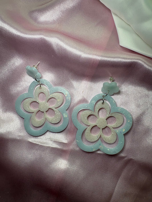 Flower Power - Handmade Flower Earrings