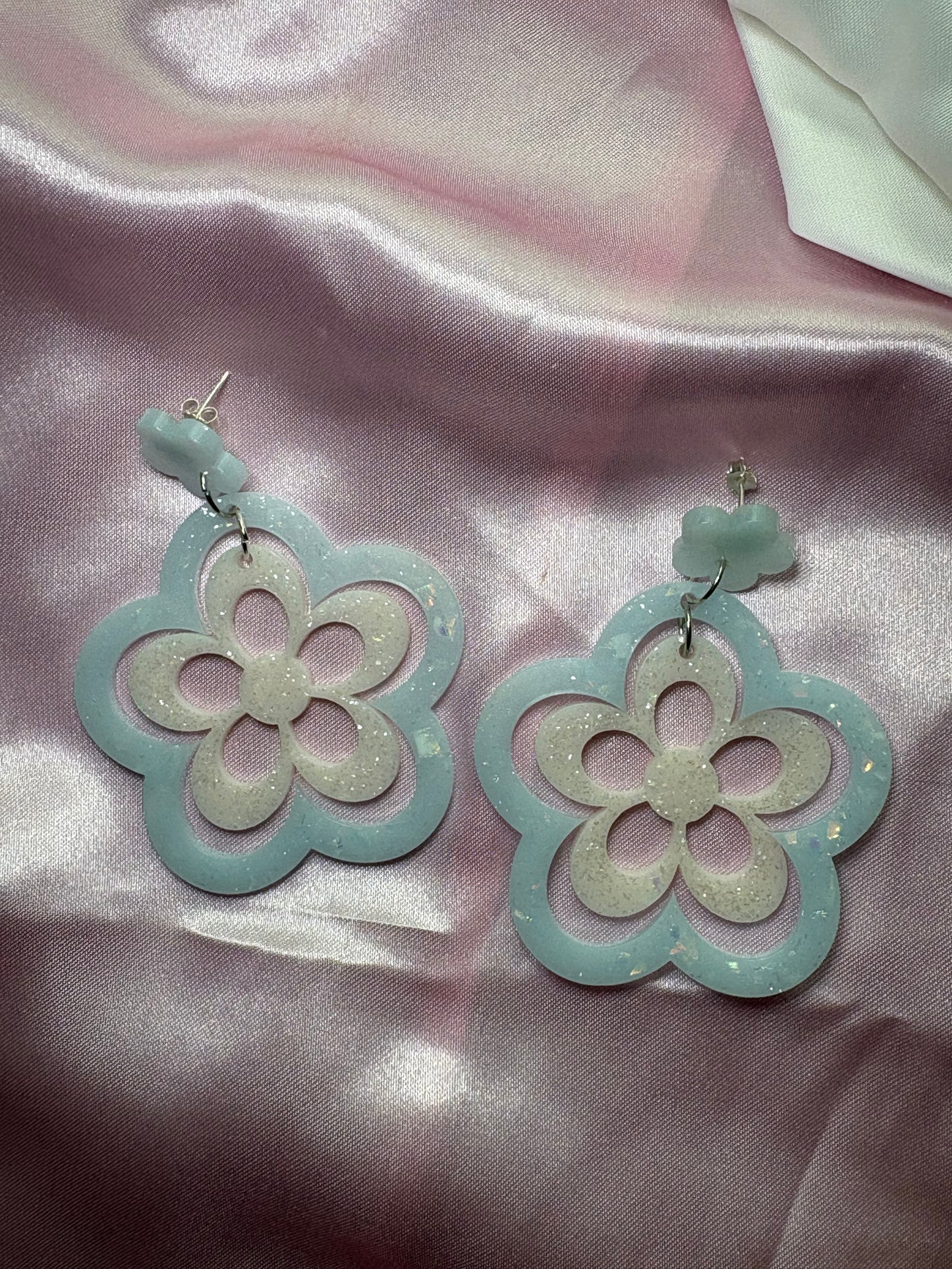 Flower Power - Handmade Flower Earrings