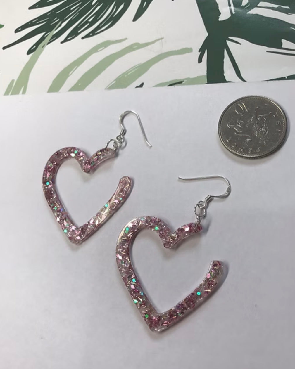 Heart Breaker - Handmade Heart Earrings