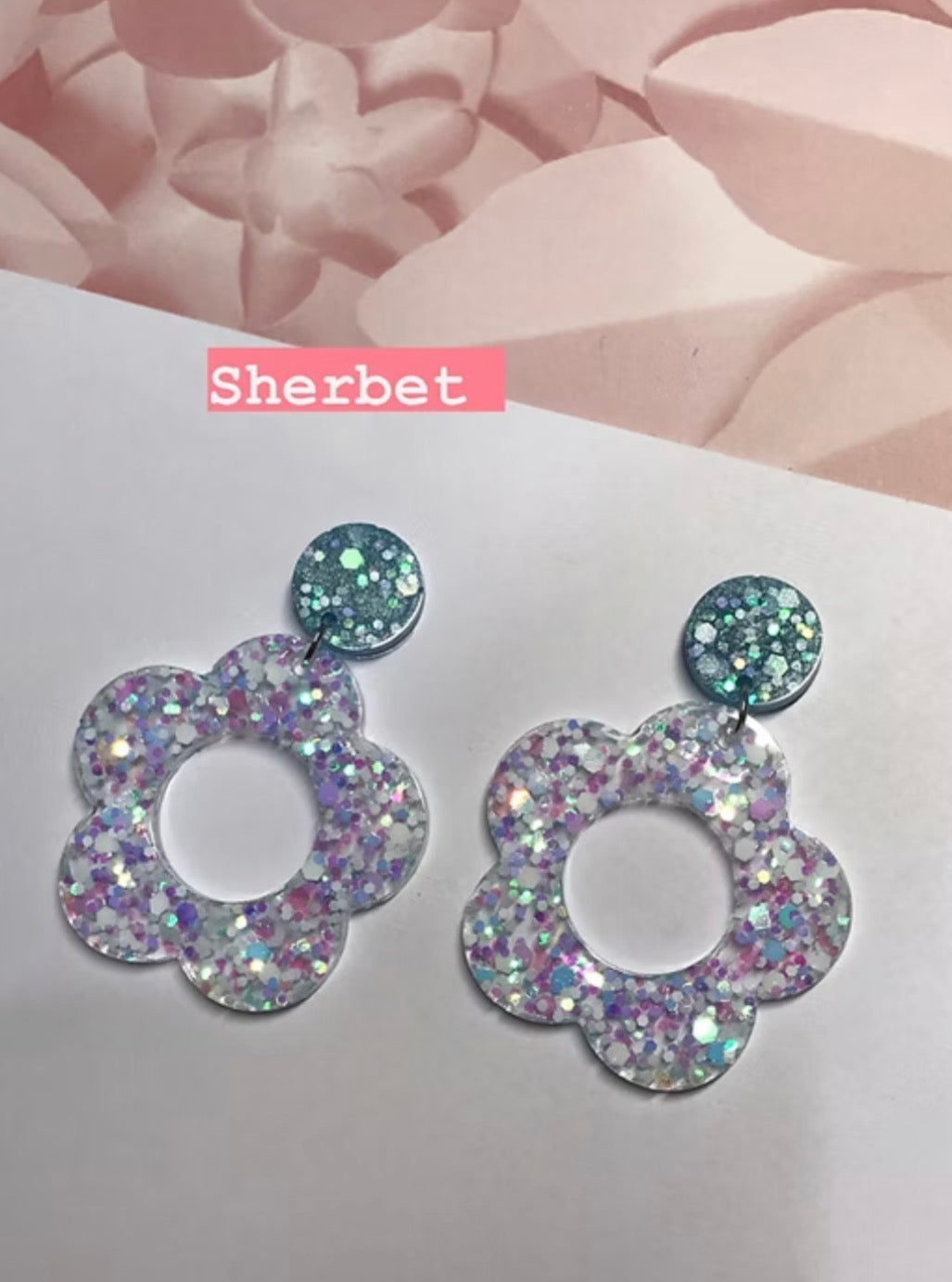 Blooming Gorgeous - Handmade Retro Flower Earrings