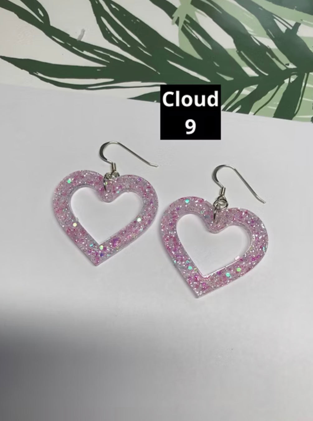 Love Language - Handmade Heart Earrings