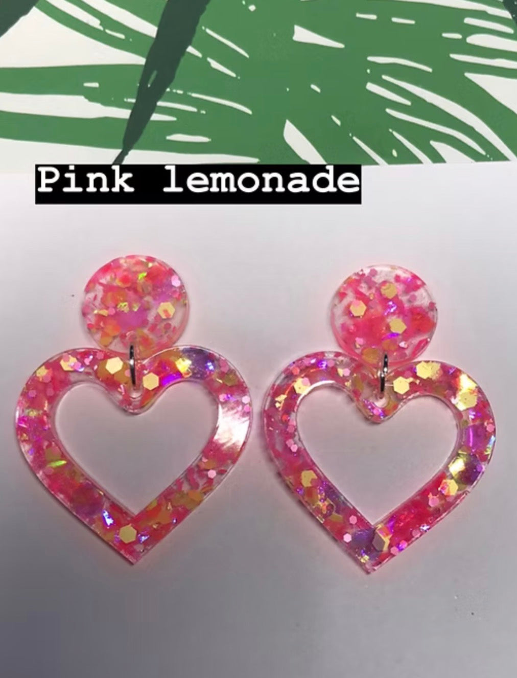 Love Language - Handmade Heart Earrings