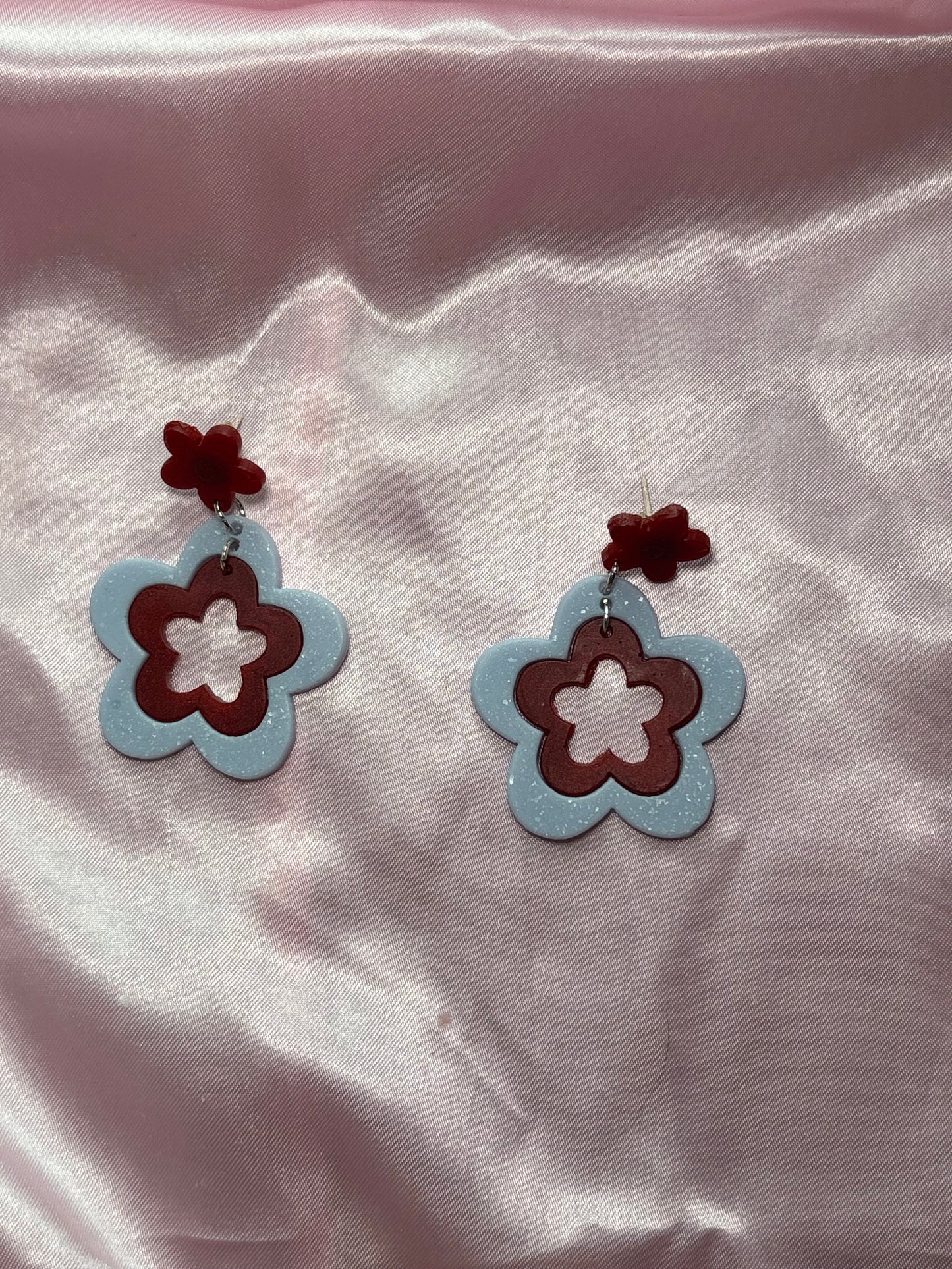 Oopsy Daisy - Handmade Flower Earrings