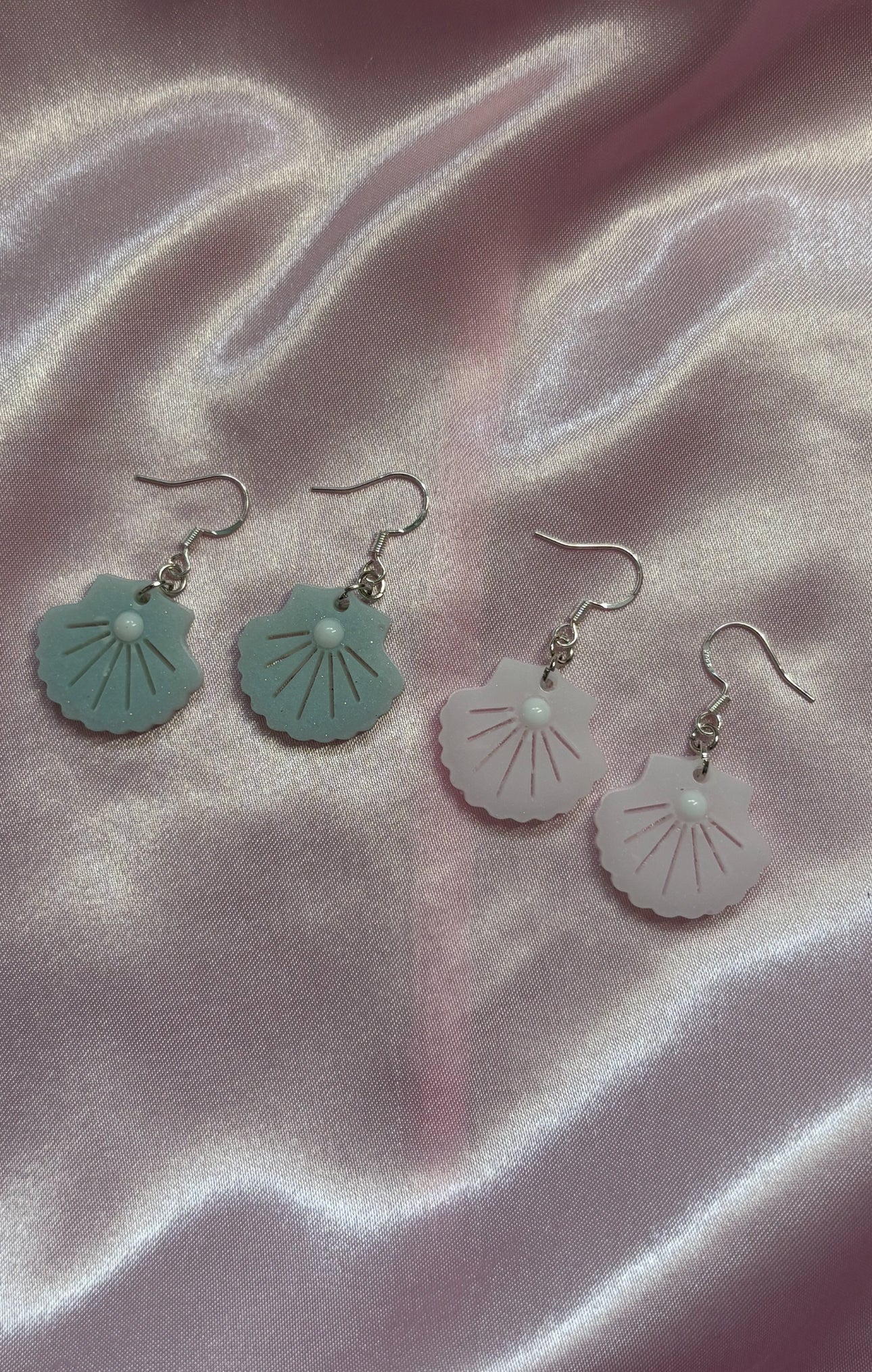 Pretty Pearly - Handmade Shell Earrings
