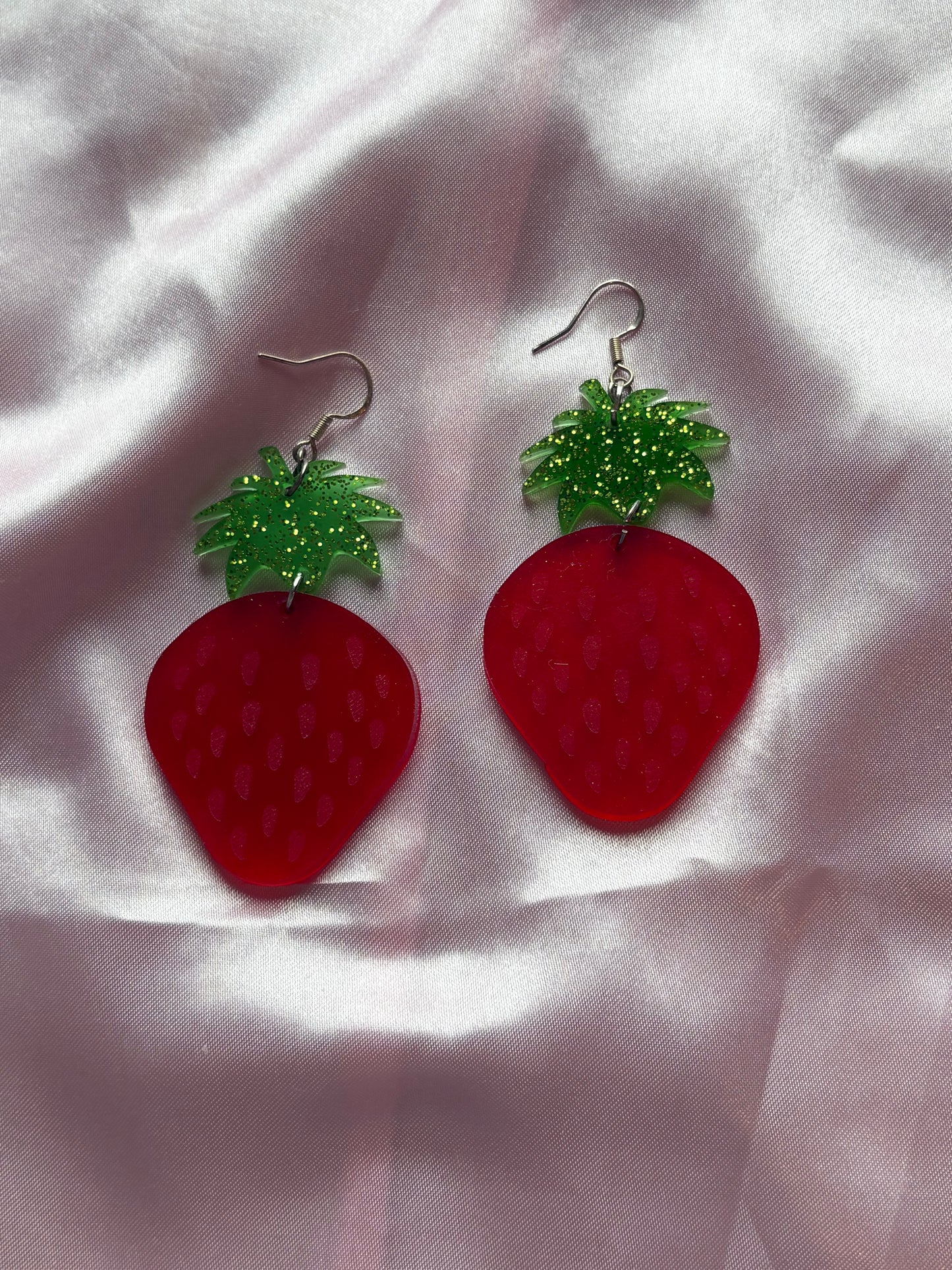 Let’s JAM - Handmade Strawberry Earrings