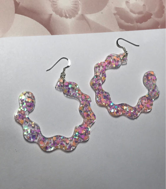 Wiggle Wiggle Wiggle - Handmade Wiggle Wiggle Earrings