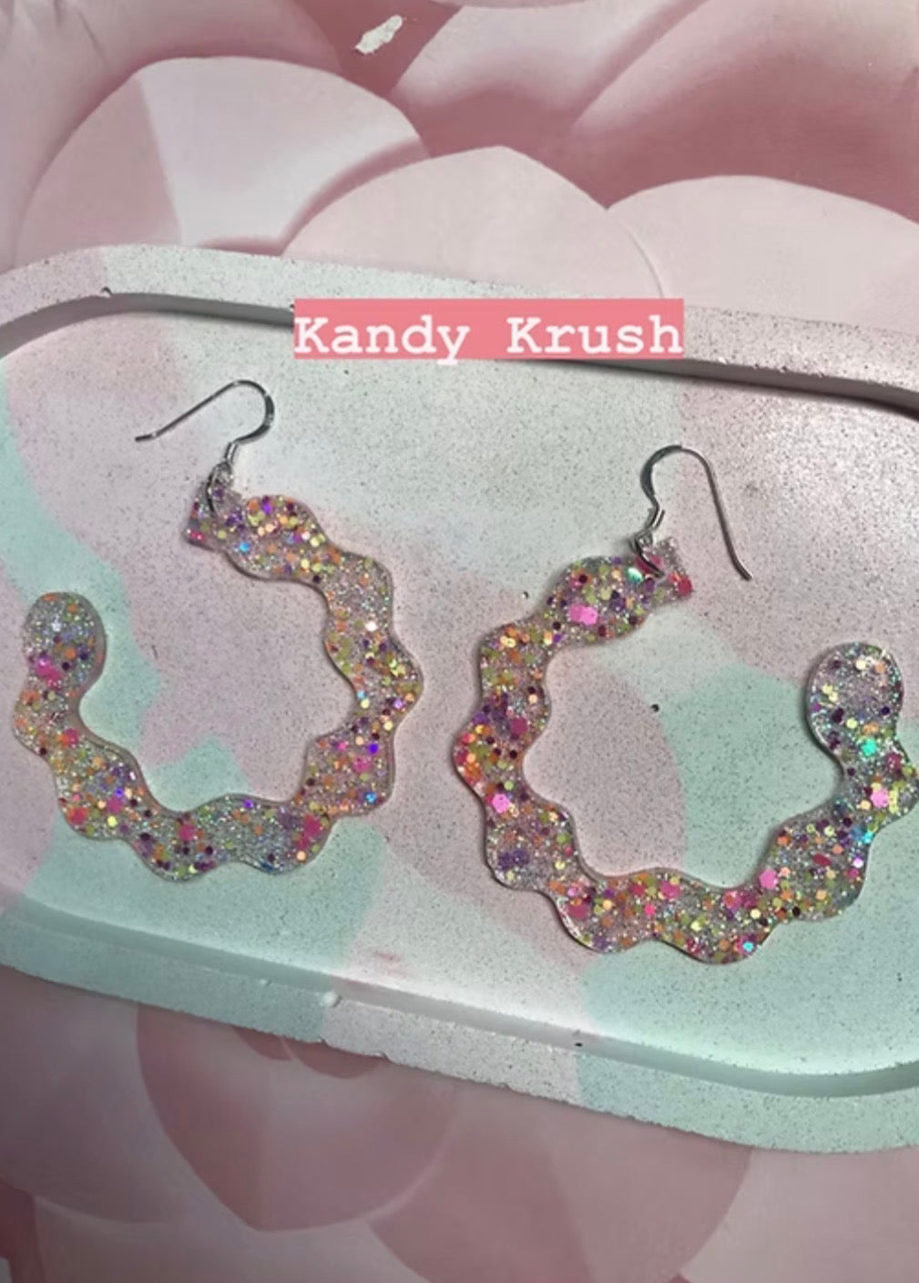 Wiggle Wiggle Wiggle - Handmade Wiggle Wiggle Earrings
