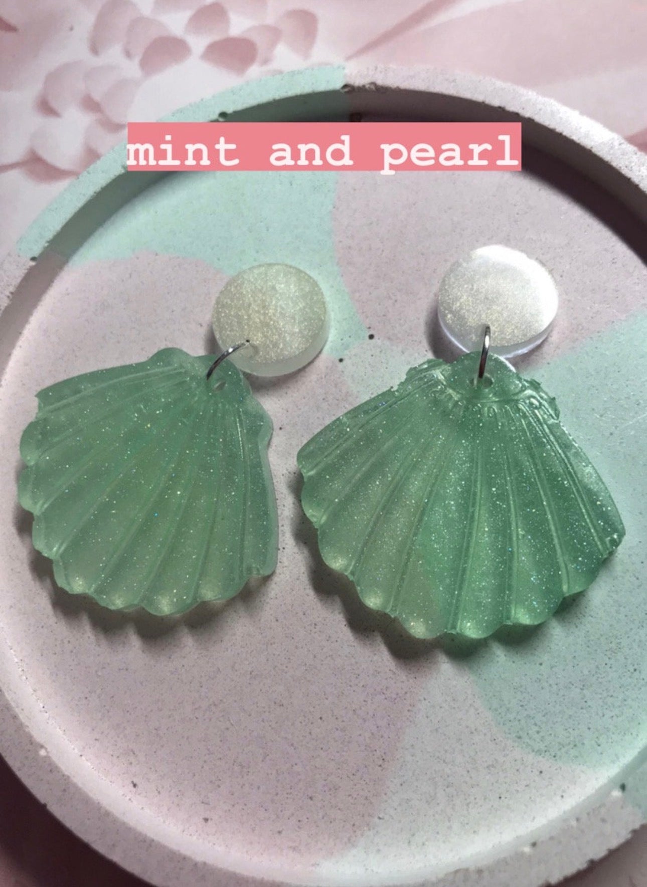 Under da sea - Handmade Shell Earrings