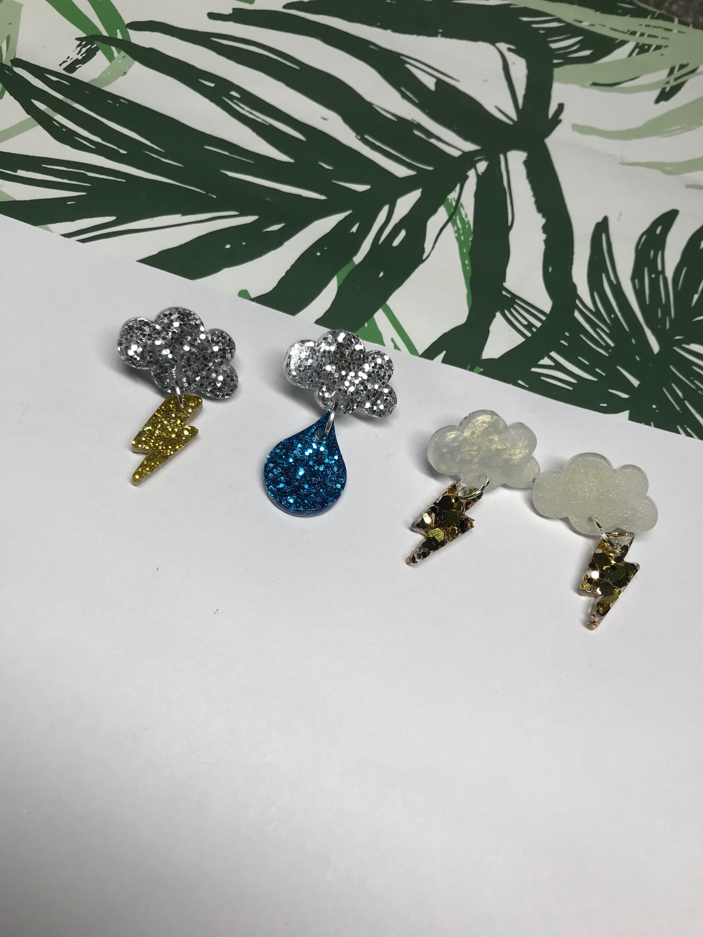 Whatever the weather - Handmade Cloud Earrings