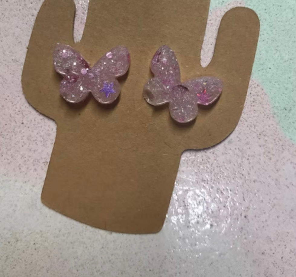 Flutter Mini – Butterfly Earrings Studs