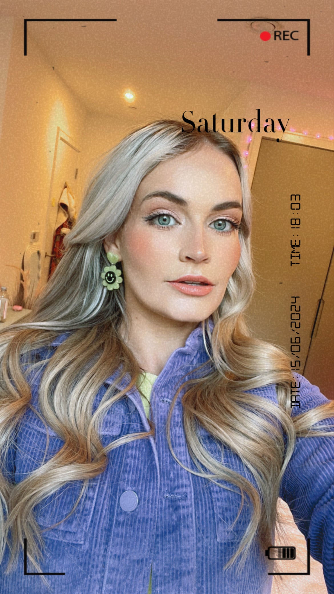 Dopamine Hit - Handmade Smiley Flower Earrings