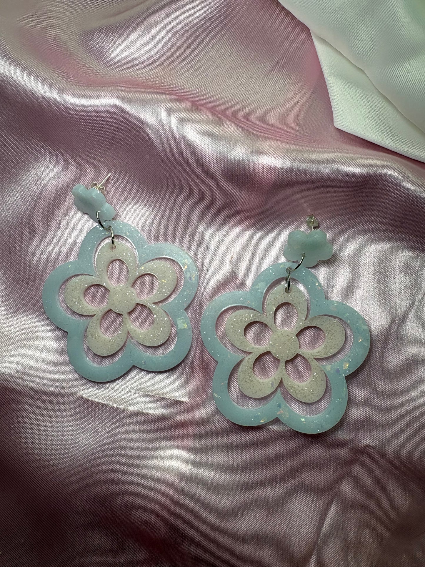 Flower Power - Handmade Flower Earrings