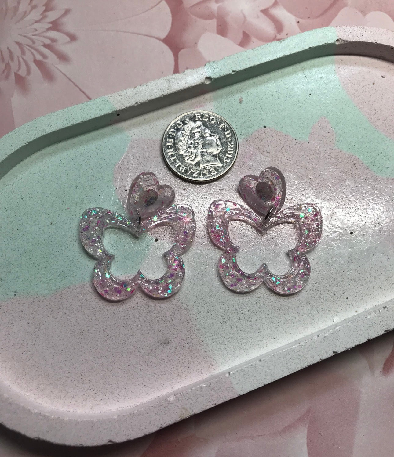 Bye Bye Butterfly - Handmade Butterfly Earrings