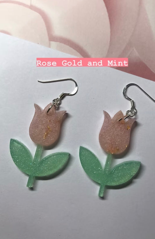 In Full Bloom - Handmade Flower Earrings