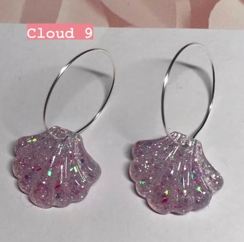 Ariels Bra - Handmade Shell Earrings