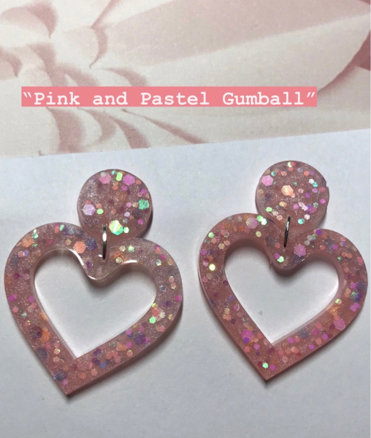 Love Language - Handmade Heart Earrings