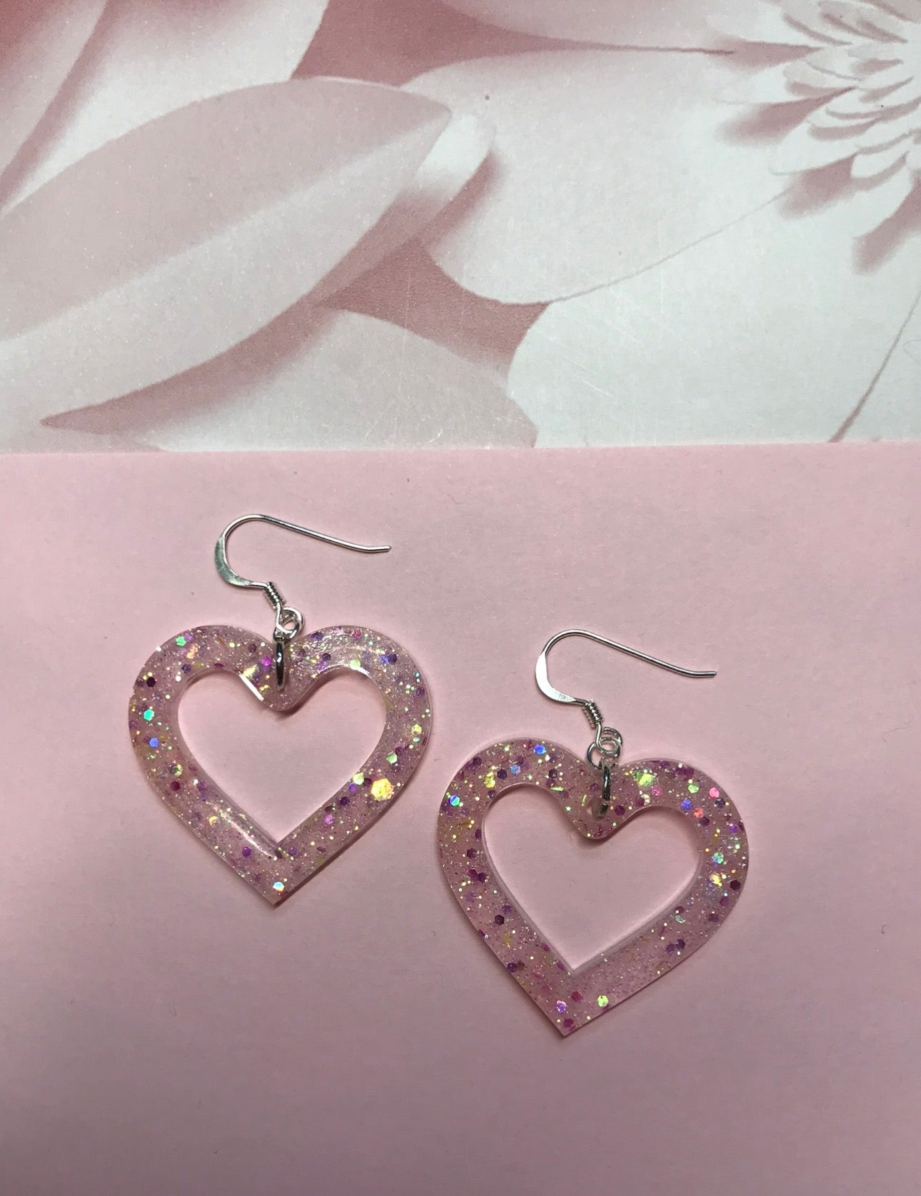 Love Language - Handmade Heart Earrings